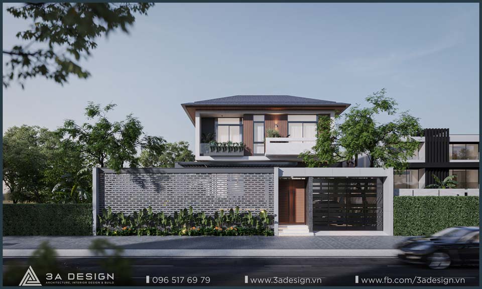 Mau Biet Thu Hien Dai 2 Tang Ph Villa